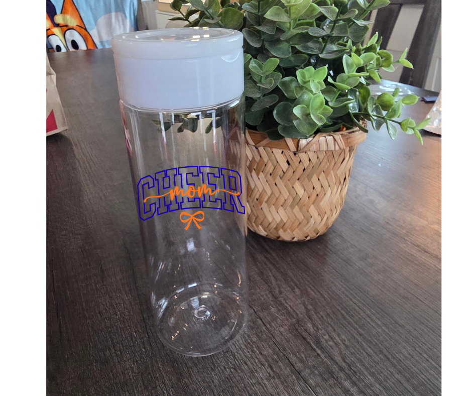 Cheer Mom Water Bottle